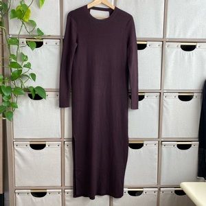 Cos ribbed midi sweater dress Midaxi
